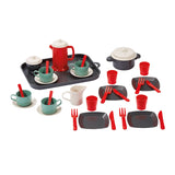 Écoiffier juego de té y vajilla 100% chef ecoiffier