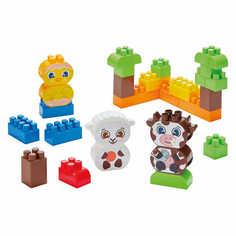 Granja de bloques de construcción de ladrillos Ecoiffier - 150 uds.