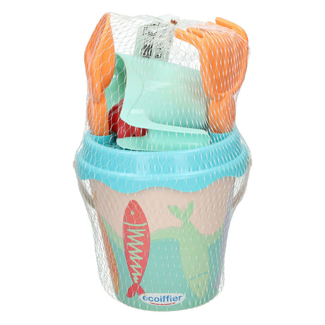 Écoiffier cubo de arena ecoiffier sardina - 17cm 6ud.