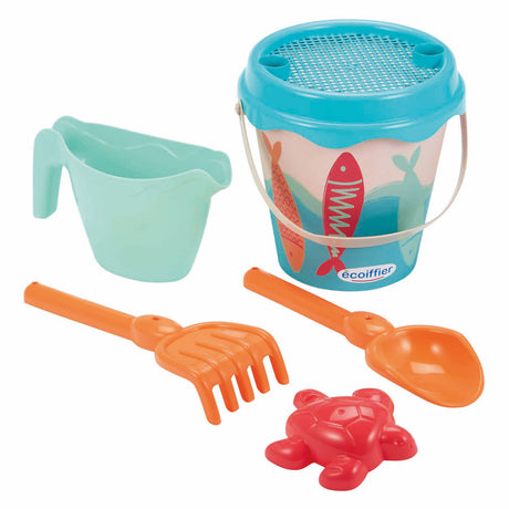 Écoiffier cubo de arena ecoiffier sardina - 17cm 6ud.