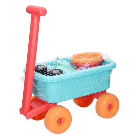 Carro de playa Ecoiffier con accesorios - 8 uds.