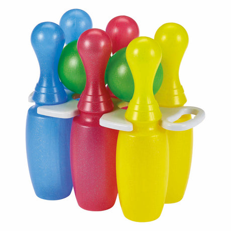 Ecoiffier Juego de bolos ecoiffier con 6 bolos y 2 bolas.