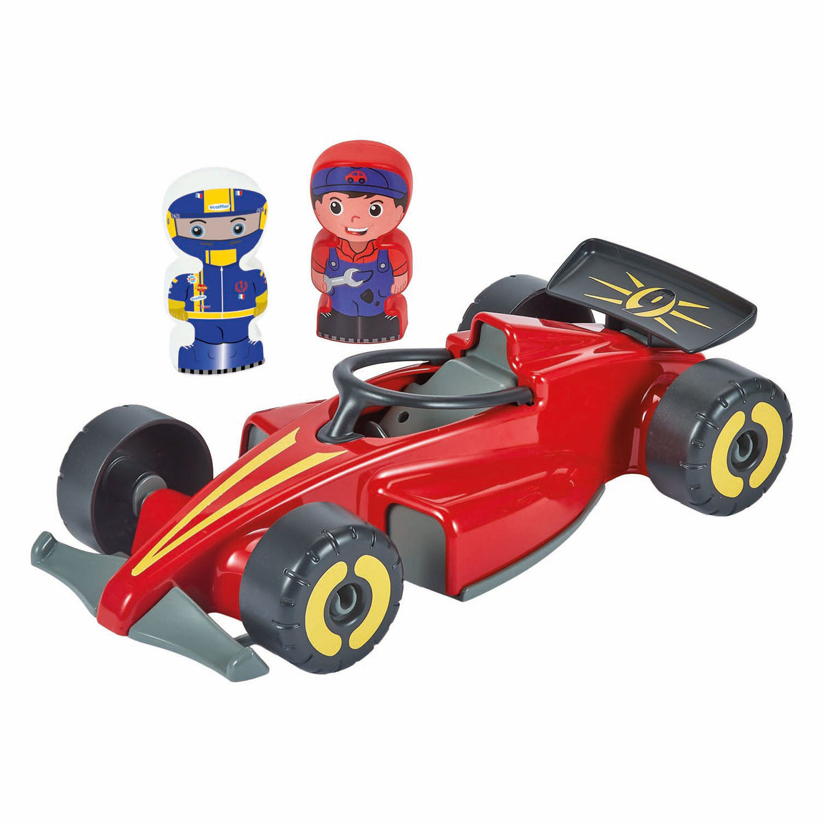 Ecoiffier abrick play set pit stop formula 1