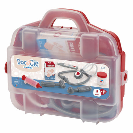 Maletín médico Ecoiffier doc cie - 7 piezas.