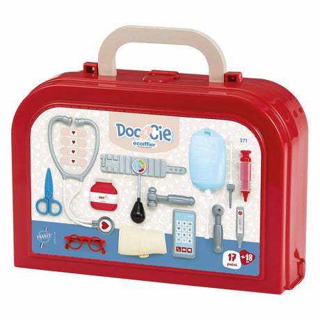 Maletín médico de lujo Ecoiffier doc cie - 17 uds.