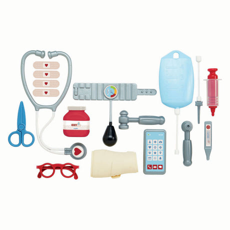 Maletín médico de lujo Ecoiffier doc cie - 17 uds.