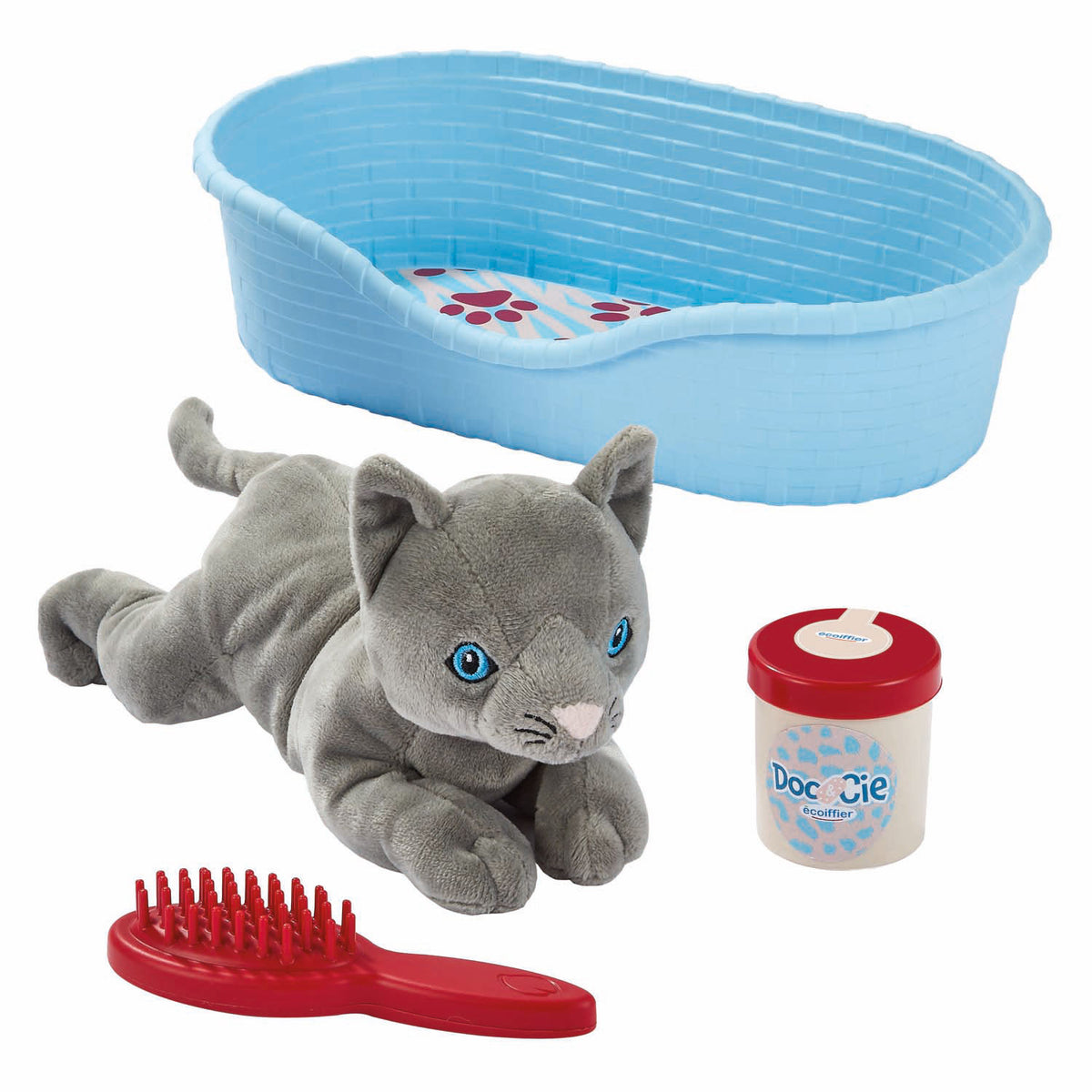 Ecoiffier doc cie cat con accesorios - 9 uds.