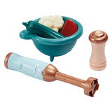 Set para hacer sopa Ecoiffier vert azur - 20 uds.