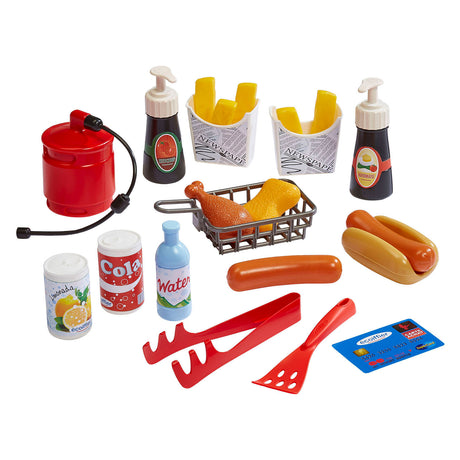 Puesto de comida callejera Ecoiffier 100% chef - 25 uds.