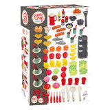Set de comida y vajilla 100% chef Ecoiffier - 100uds.