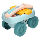 Carro de mano Ecoiffier bb de ladrillo con 40 bloques de construcción
