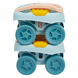 Carro de mano Ecoiffier bb de ladrillo con 40 bloques de construcción