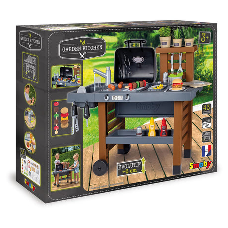 Cocina de jardín de jardín Smoby Garden Cocina de jardín al aire libre