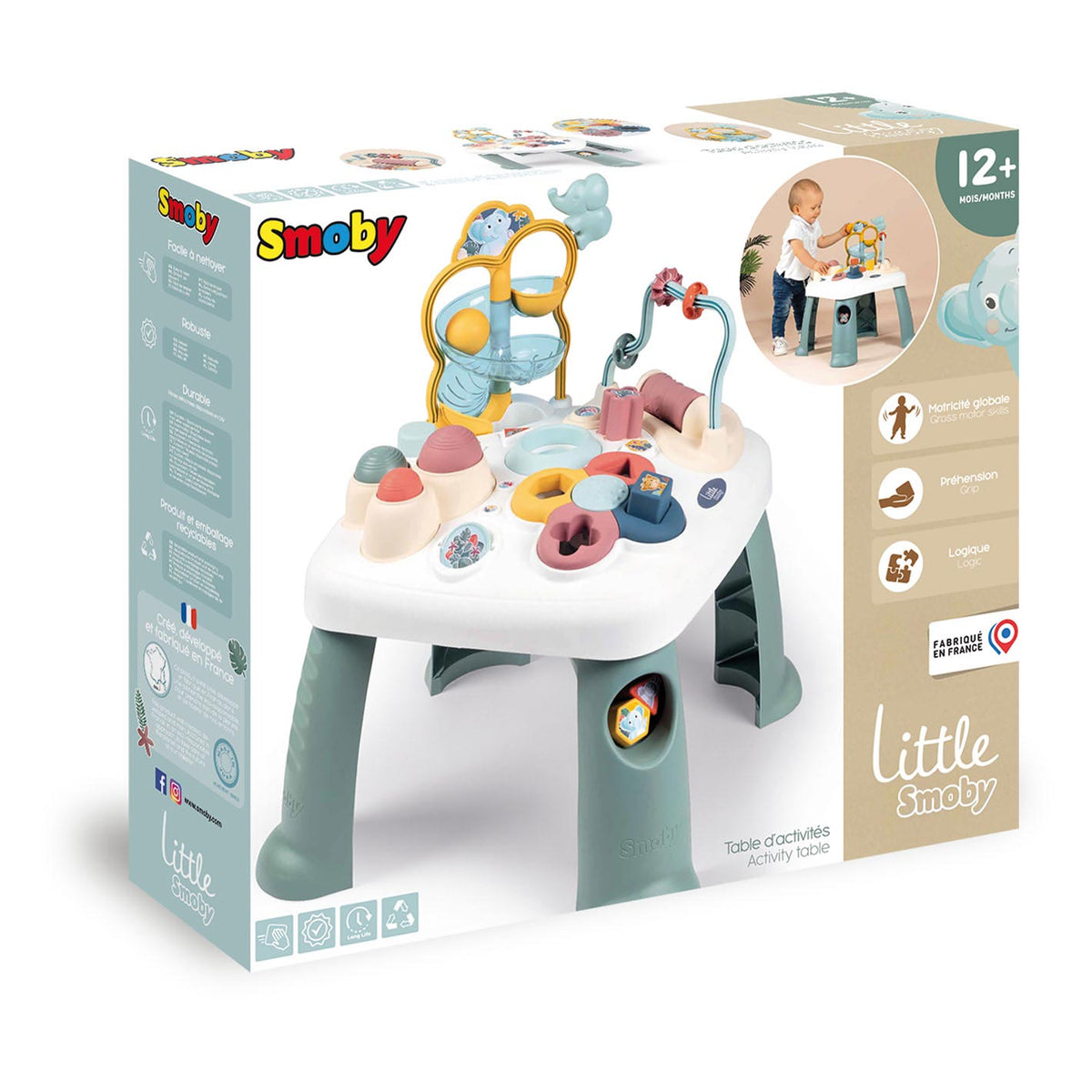 Mesa de actividad pequeña smoby