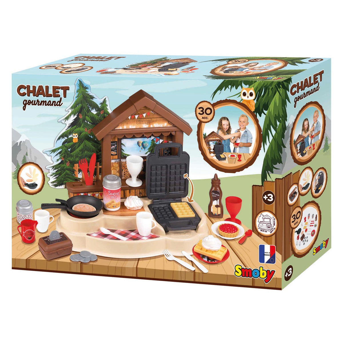 Smoby Winter Chalet con accesorios 30dlg.