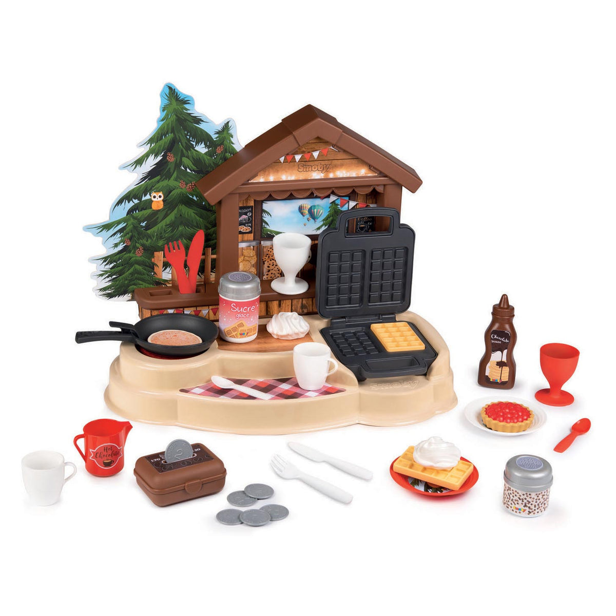 Smoby Winter Chalet con accesorios 30dlg.