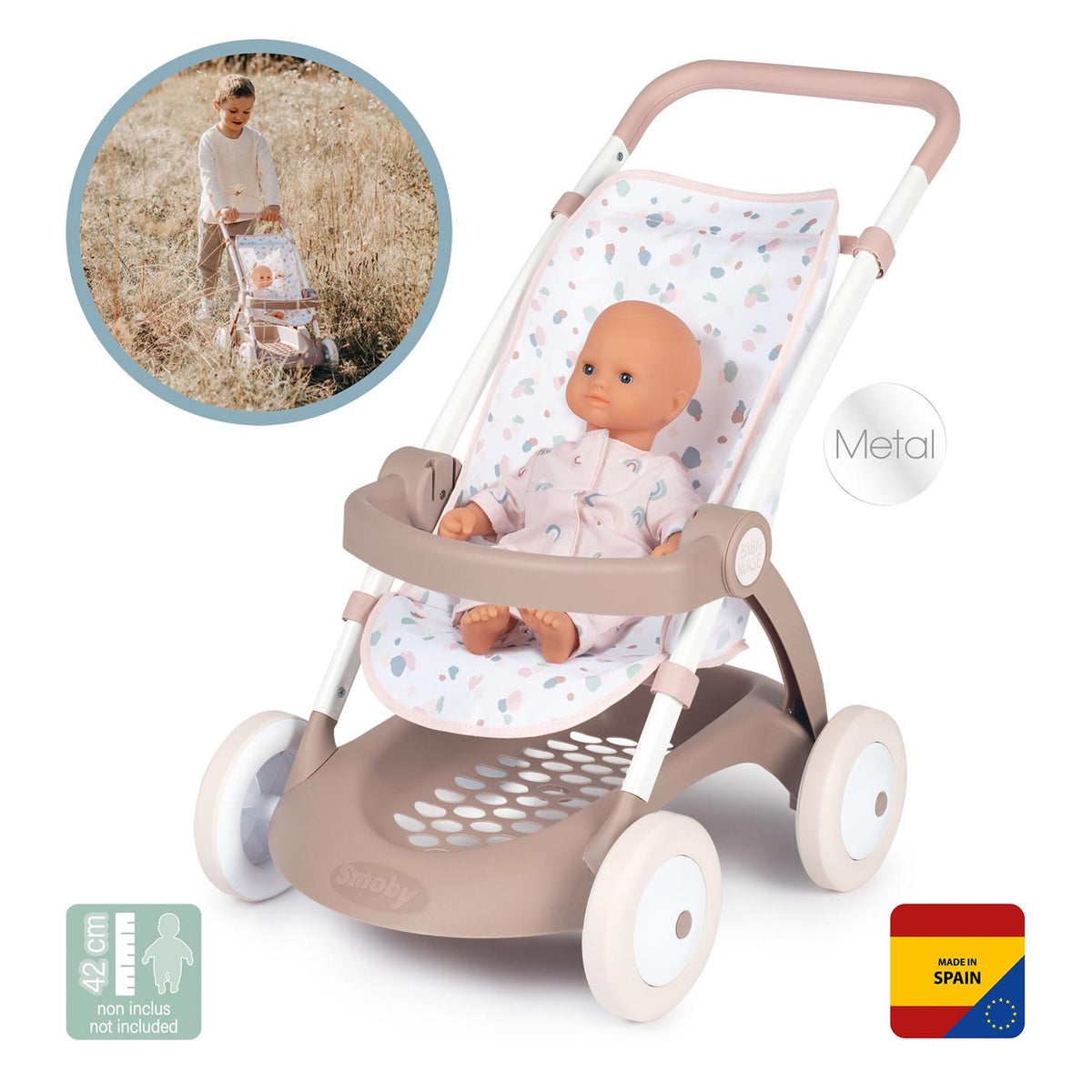 Smoby - camión de muñecas de enfermera bebé