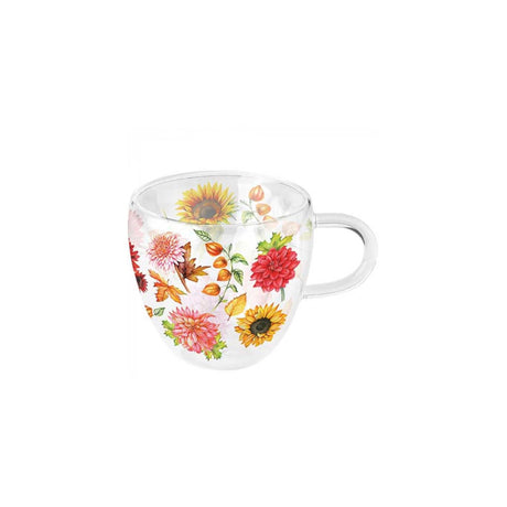 Ambiente vaso de doble pared 200ml otoño floreciente