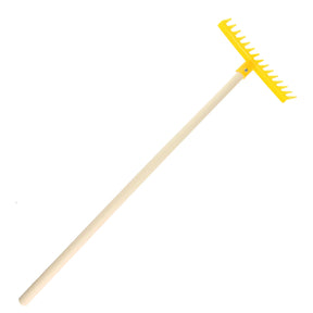 Rake Cavallino con tallo de madera