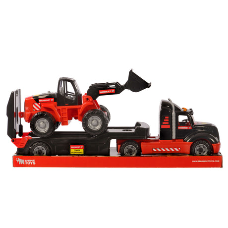 Mammoet Toys Cavallino Mammoet Torpedo Camión con excavadora