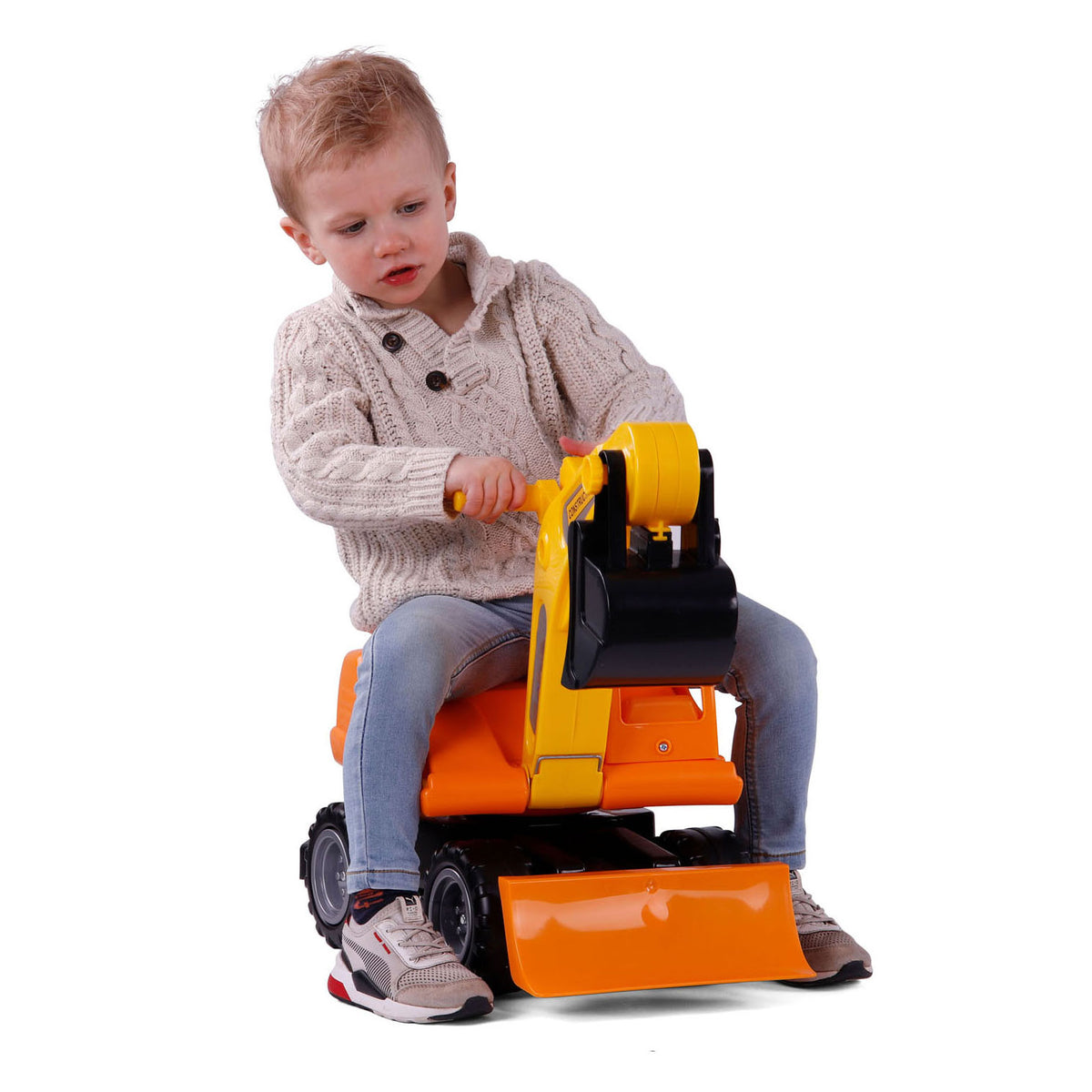 Cavallino Mega Excavator Caminata naranja, 79 cm