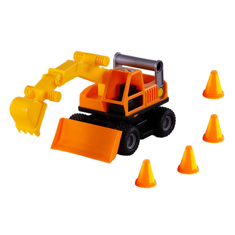 Excavador de agarre Cavallino con neumáticos de goma, 29 cm