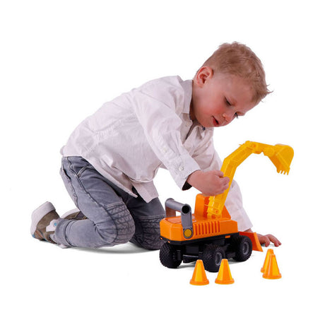 Excavador de agarre Cavallino con neumáticos de goma, 29 cm