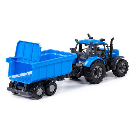 Tractor Cavallino con remolque de camión de propina, escala 1:32