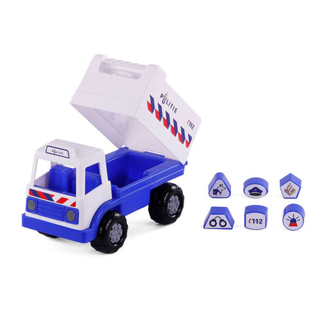 POLICÍA DE CAVALLINO Poorwagen Vormstoof con 6 bloques, 26 cm