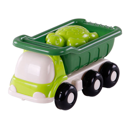 Cavallino Beach Kiepwagen con 4 formas de arena verde