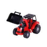 Cavallino Junior Excavator Tractor rojo