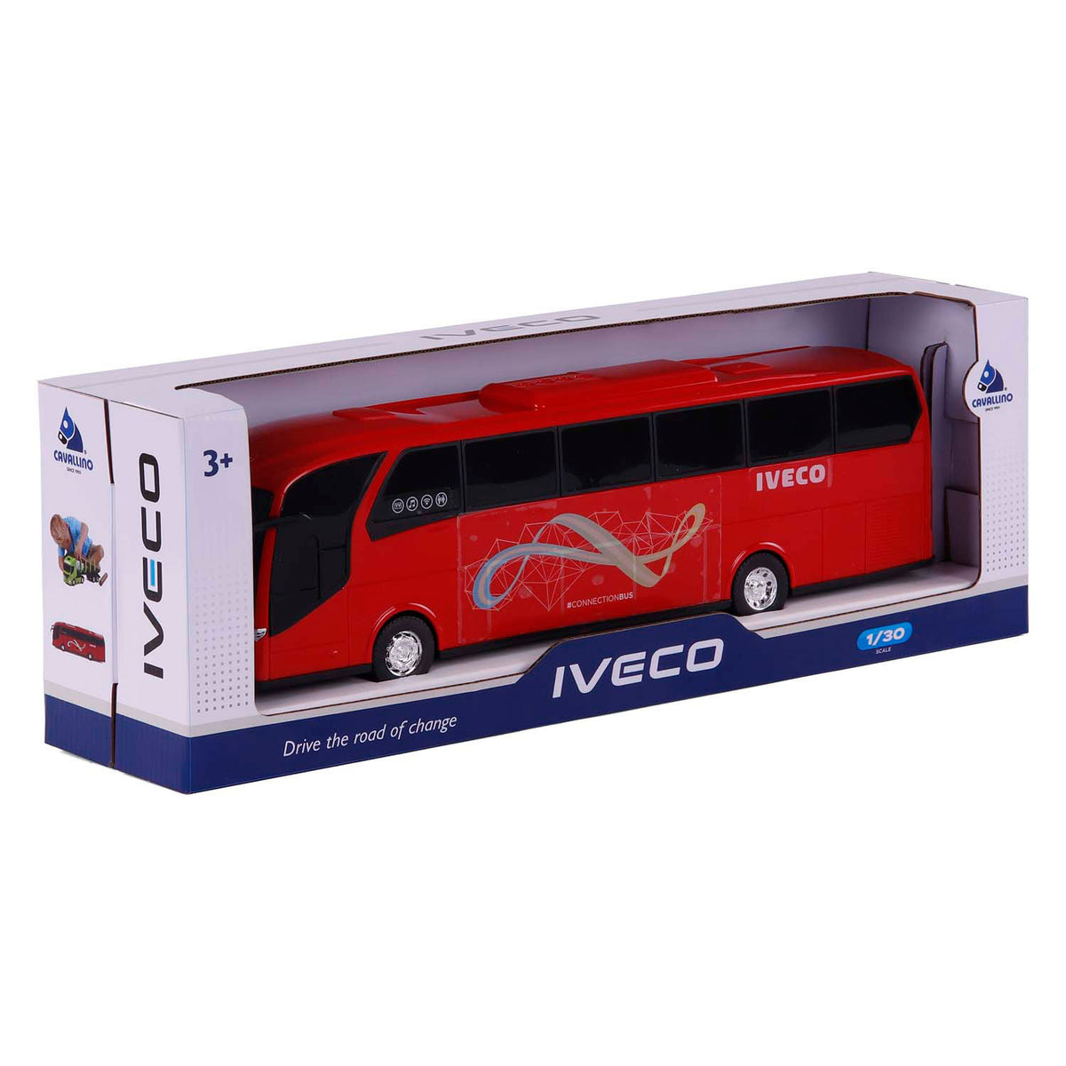 Autobús urbano Cavallino Iveco escala 1:30