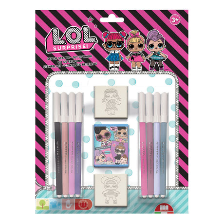 Multiprint L.O.L. Conjunto de sellos sorpresa, 11dlg.