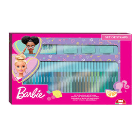 Multiprint Barbie Color Juego con sellos, 41dlg.