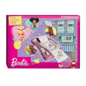 Juego de máquina de pegatinas Barbie multiimpresión, juguetes artesanales creativos.