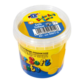 Arcilla infantil Feuchtmann amarilla, 150gr.