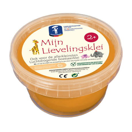 Feuchtmann mi arcilla favorita - naranja, 500gr.