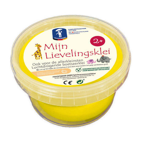 Feuchtmann Mi arcilla favorita - Amarillo, 500gr.