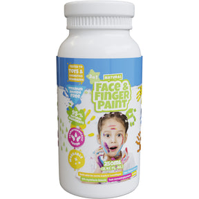 Botella de pintura para dedos Boti natural face - blanco, 250 ml
