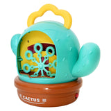Máquina de soplado de burbujas cactus