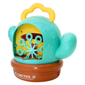 Máquina de soplado de burbujas cactus
