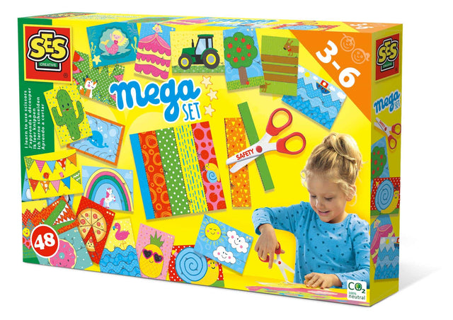 Ses creative ses aprendo a cortar - mega set