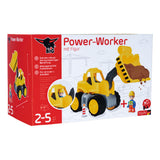 Cargador de ruedas Big Power Workers + figura - arenero - vehículo de juguete