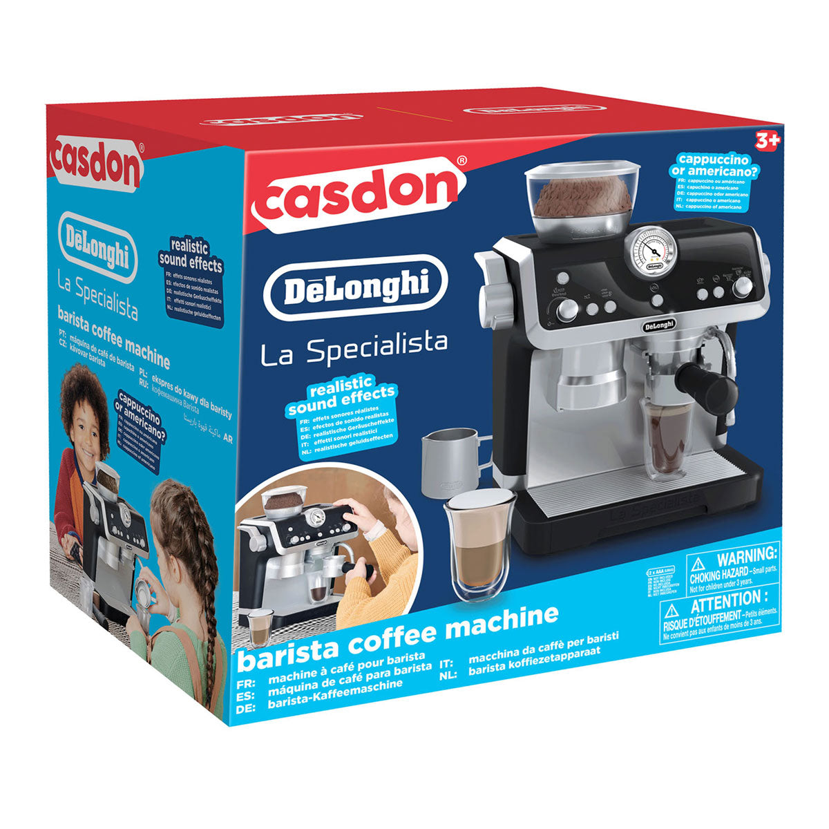 Casdon Delonghi Barista Toys Cafetera