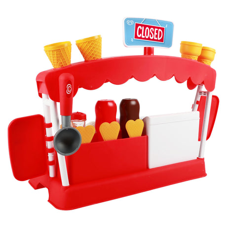 Casdon ola speelijs ijskraam | speelset met veel accessoires | met calippo, twister, magnum, cornetto, solero, schepijs en overige accessoires