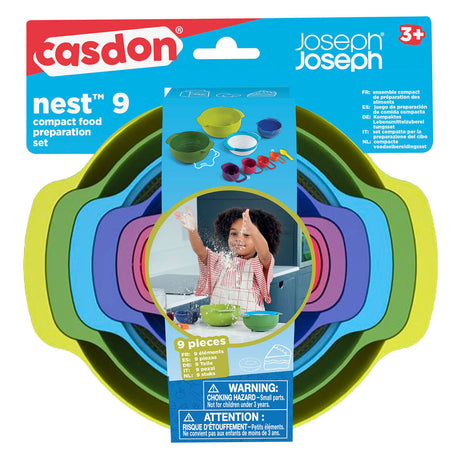 Casdon Joseph Joseph Nest cuencos para mezclar y medir - utensilios de cocina de juguete