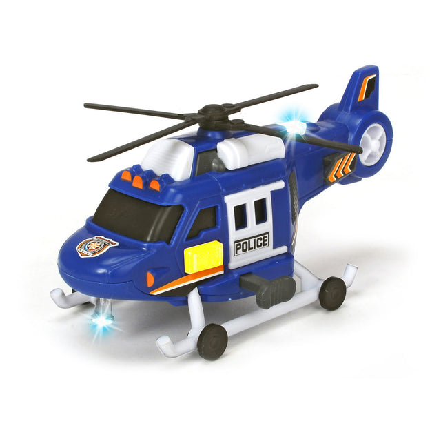 Helicóptero Dickie Toys - 18 cm - luz y sonido - vehículo de juguete