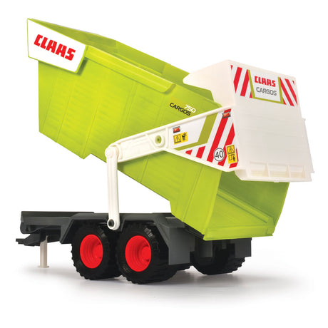 Tractor Dickie Claas con remolque volquete