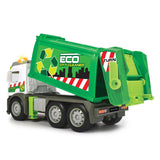 Dickie Toys Action Truck - Camión de basura - 26 cm - Luz y sonido - Vehículo de juguete