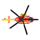 Dickie Toys - helicóptero ambulancia - helicóptero hospitalario - luz y sonido - hélice giratoria - a partir de 3 años